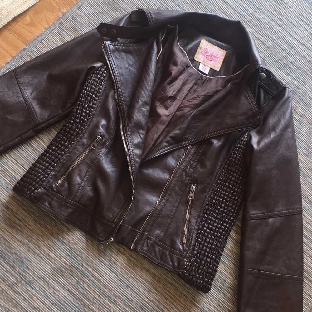Leather jacket
